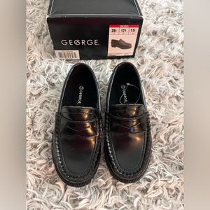 Boy’s Formal Shoes, George, Size 11.5 NWT